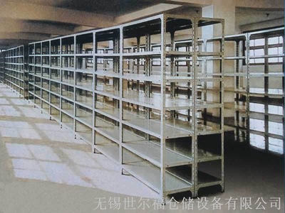 【供應角鋼貨架、重慶倉儲貨架、烏魯木齊貨架/輕量型貨架】價格,廠家,圖片,倉儲貨架,無錫世爾福倉儲設備-