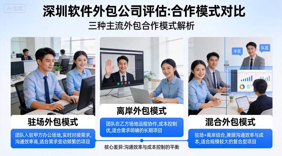 深圳軟件外包公司怎么選？五家主流服務商模式與口碑全景評測