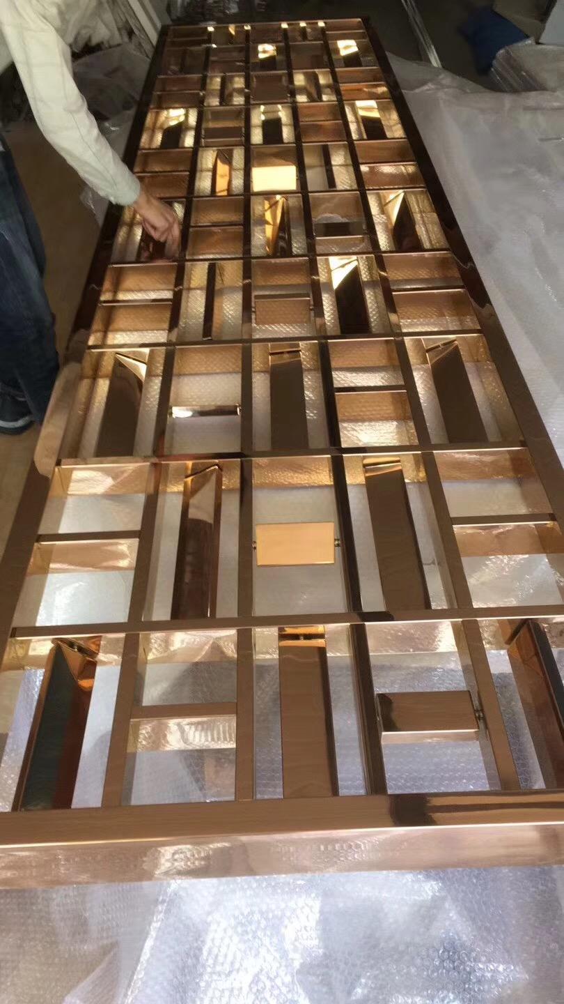 南京仿古銅不銹鋼花格 裝飾性非常強的不銹鋼花格